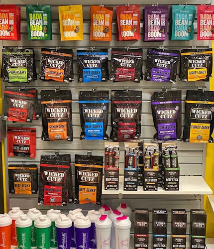 Snacks jerky wall - Superset Sports Nutrition